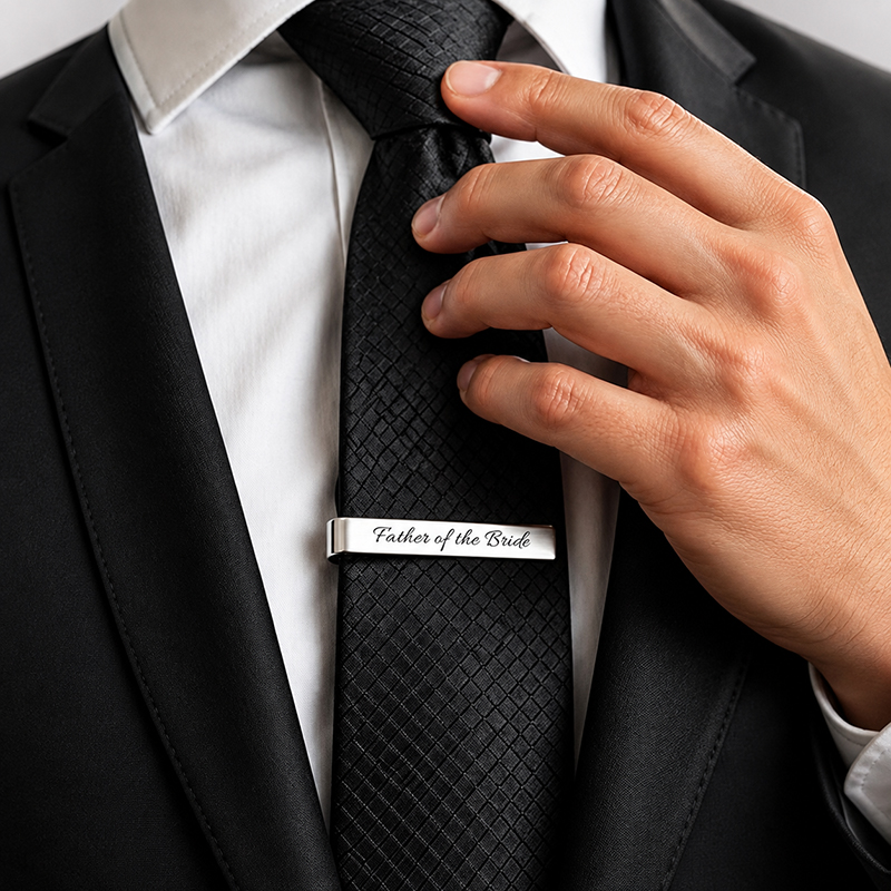 ชุดกระดุมข้อมือและที่หนีบเนคไท - Tie Bar Set Gift บทวิจารณ์และราคา