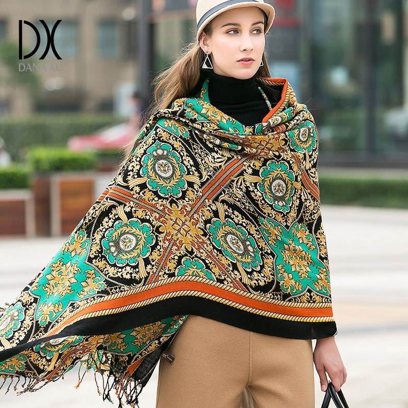 ผ้าคลุมไหล่ขนาดใหญ่ DANA XU ทำ - Pashmina Wrap Large บทวิจารณ์และราคา