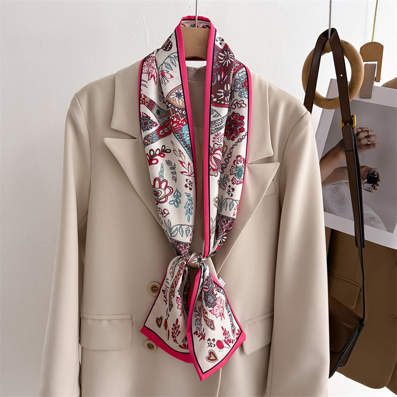 ผ้าพันคอไหมพิมพ์ลายแฟชั่นหรูหร - Face Scarf Mask บทวิจารณ์และราคา