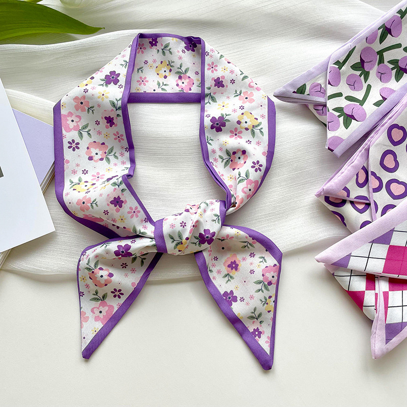 ใหม่หรูหราแคบสั้นผู้หญิงผ้าพัน - Ascot Neck Scarf บทวิจารณ์และราคา