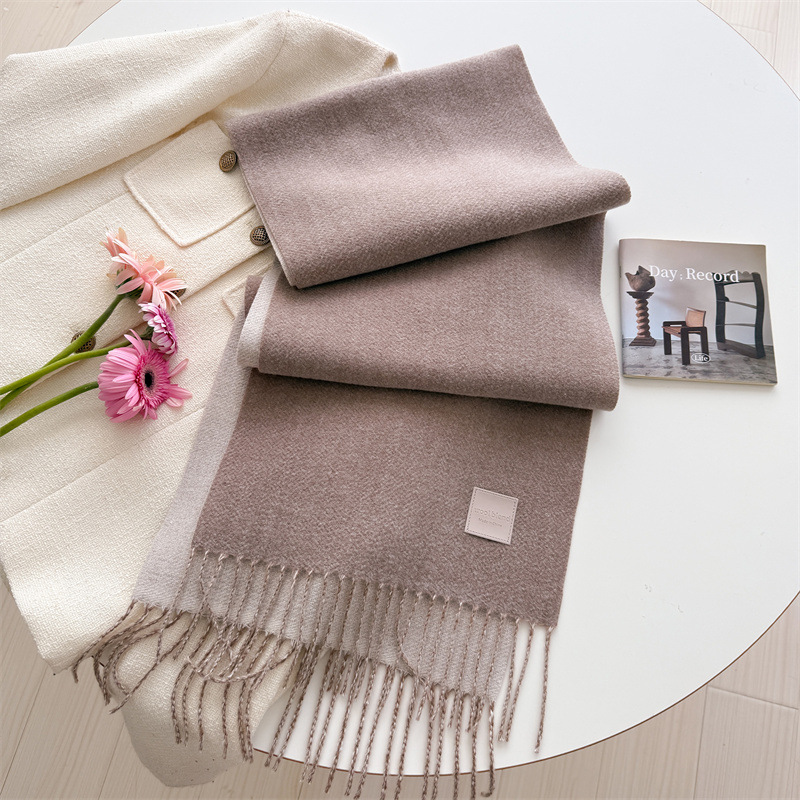 ผ้าพันคอแคชเมียร์เทียมสำหรับผู - Pashmina Wrap Large บทวิจารณ์และราคา