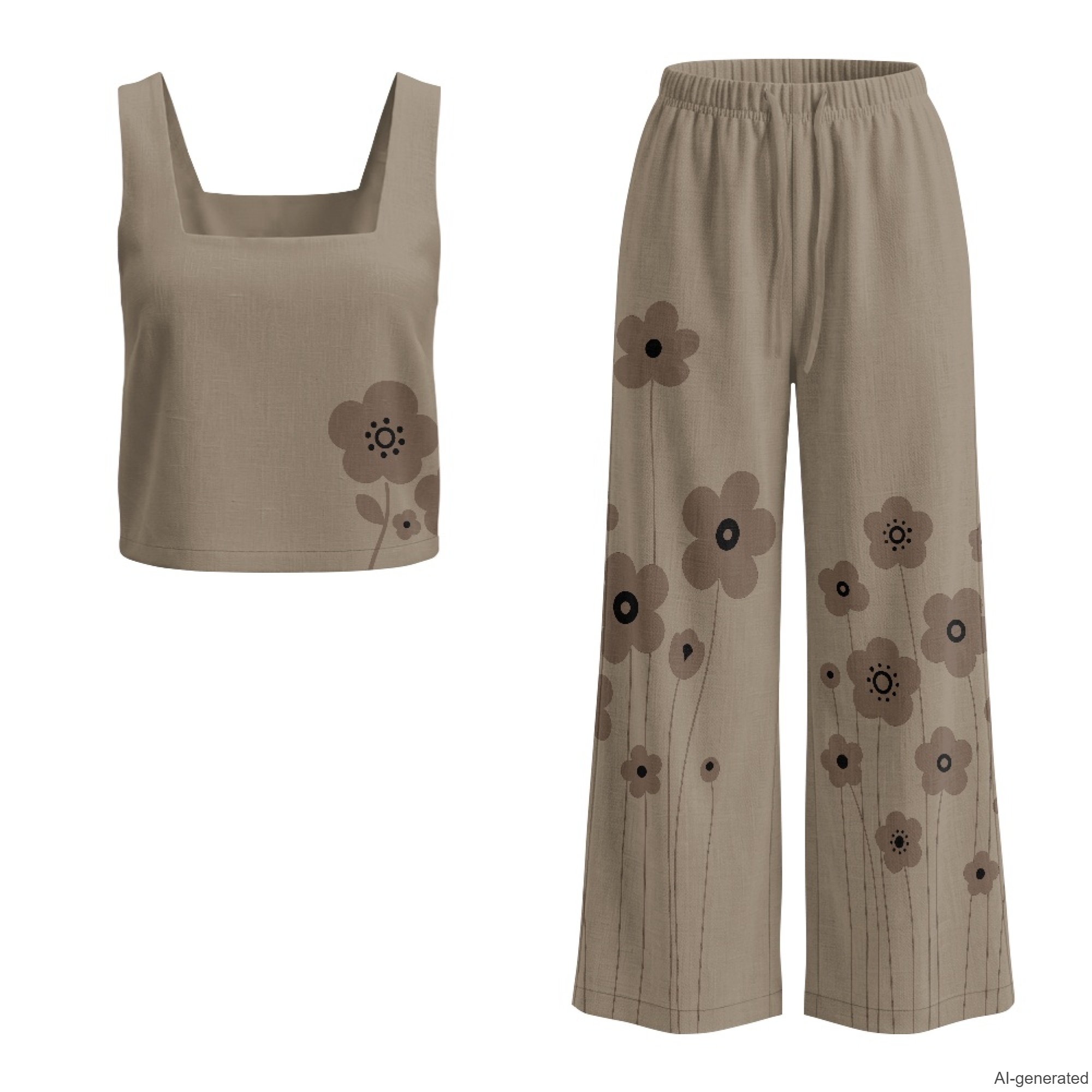 XIXIRIMIDO ชุดลำลองผ้าลินินสำห - Pocket Square Set บทวิจารณ์และราคา
